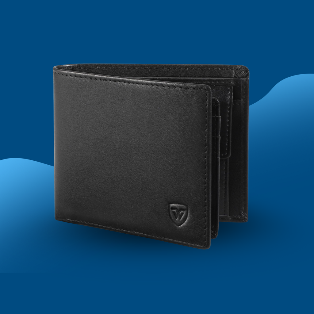 Herren Kreditkartenetui aus Leder mit RFID Blocker