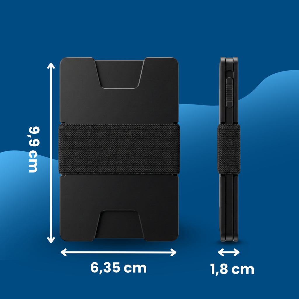 Premium Slim Wallet für Herren mit RFID Schutz