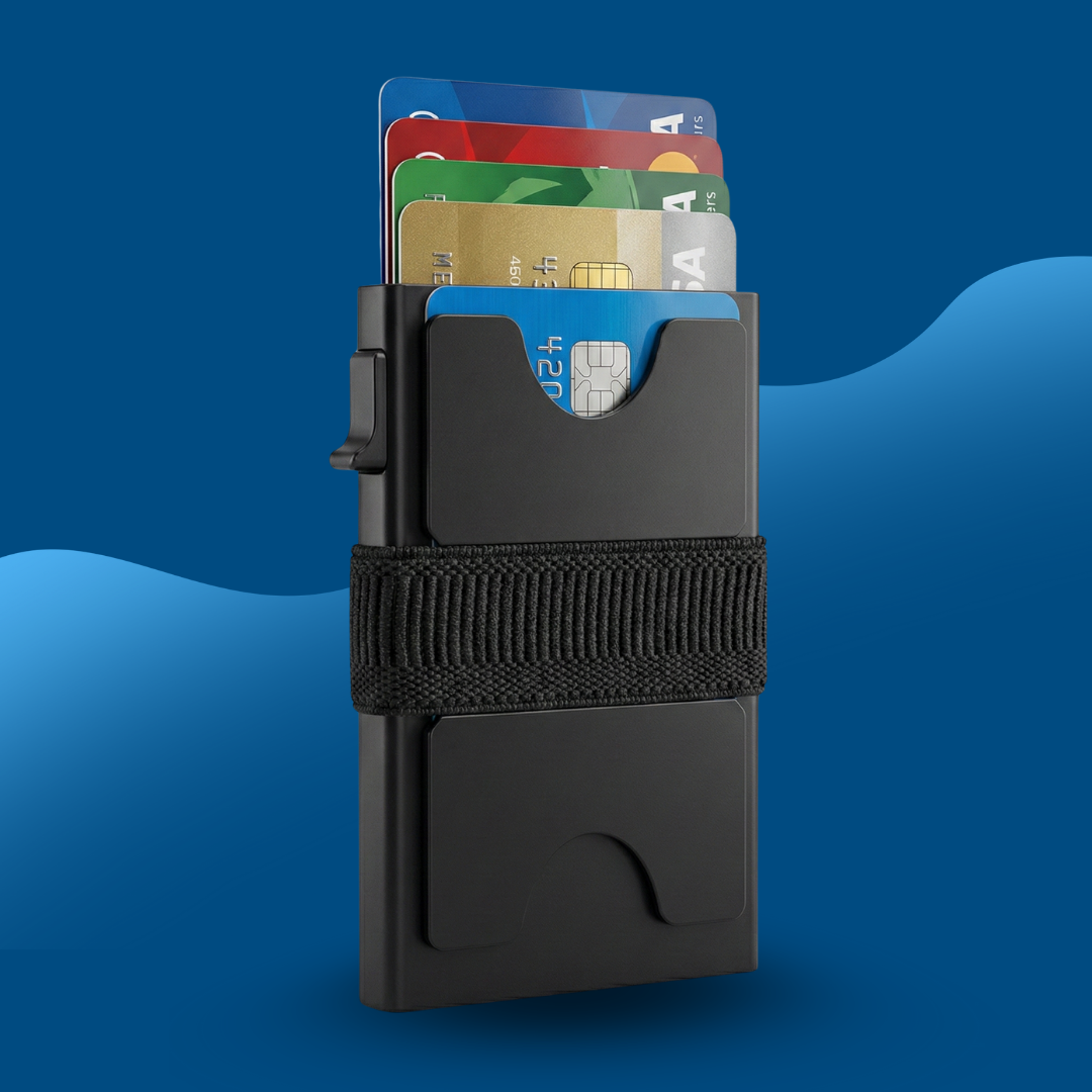 Premium Slim Wallet für Herren mit RFID Schutz